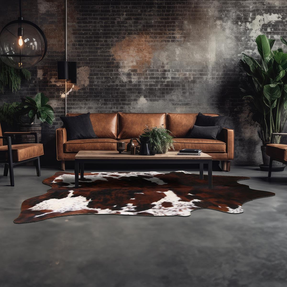 Exotic Tricolor Cowhide