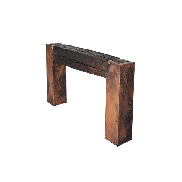 Trunk & Copper Console Table