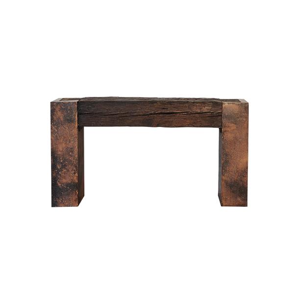 Trunk & Copper Console Table