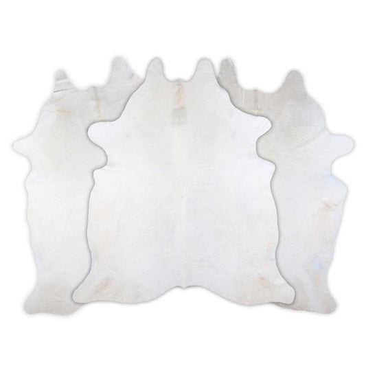 White Cowhide