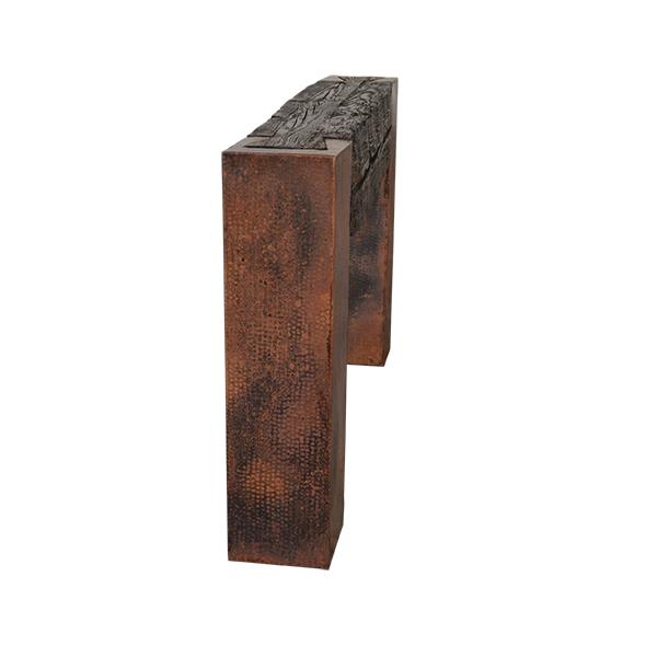 Trunk & Copper Console Table