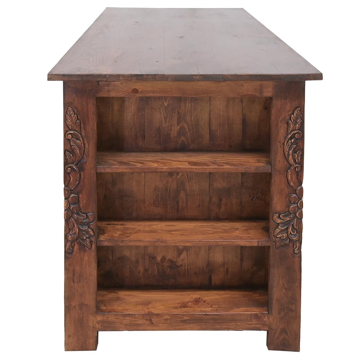 Desert Oak Kitchen Island